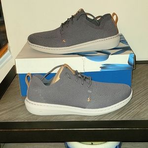 Cloudsteppers by Clark's Grey and White Low top Sneakers